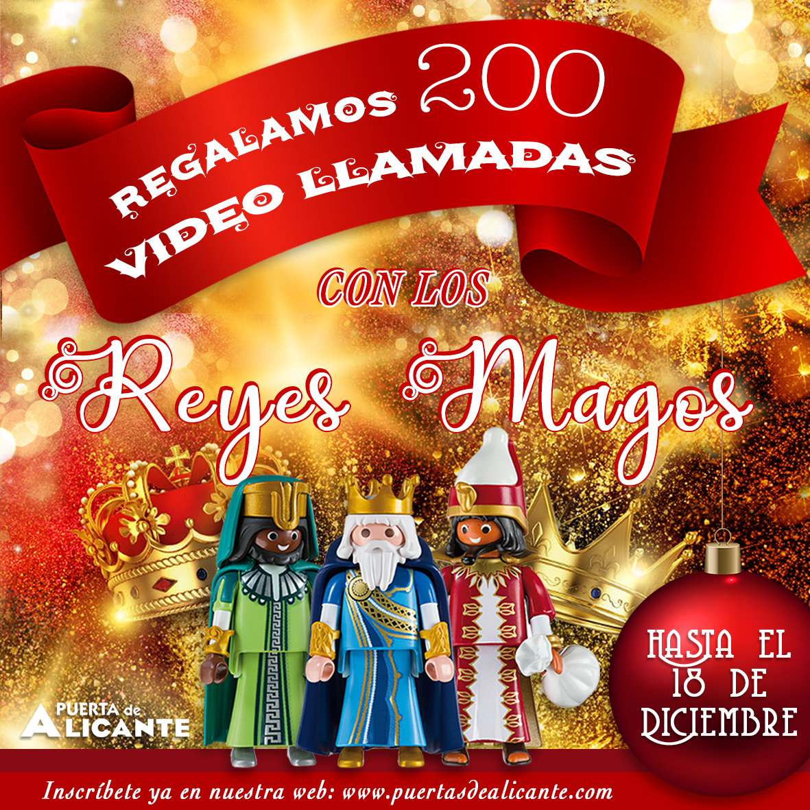 reyes magos redes Alicante