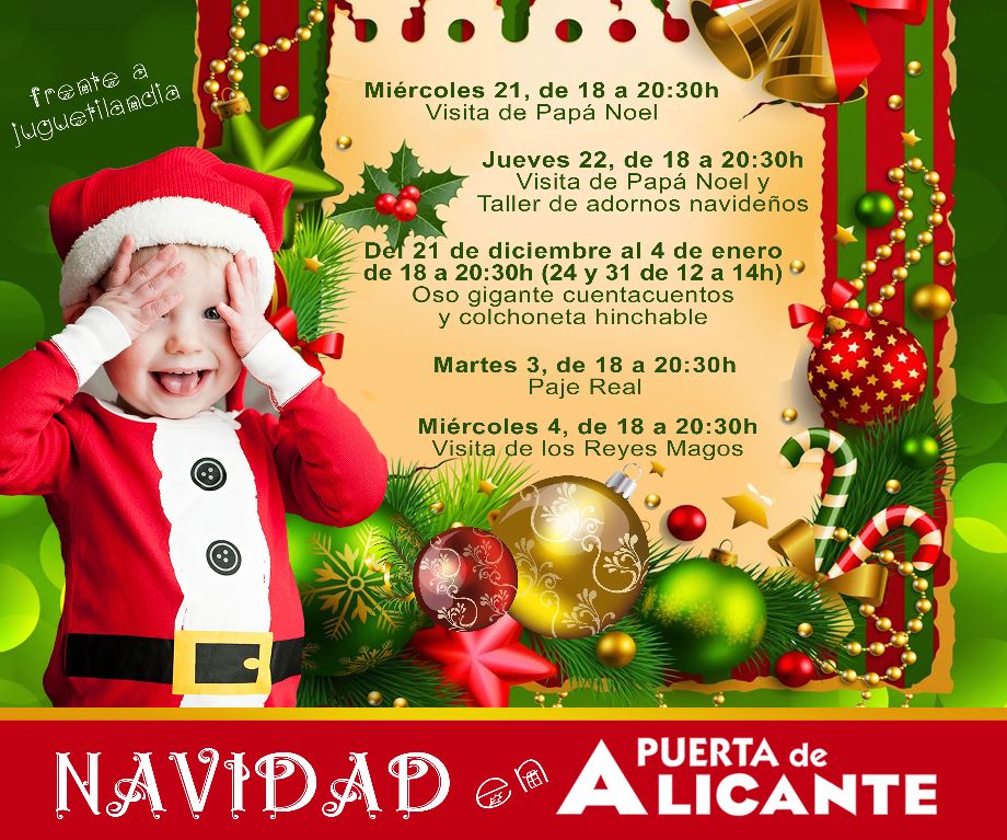 Navidad en Puerta de Alicante