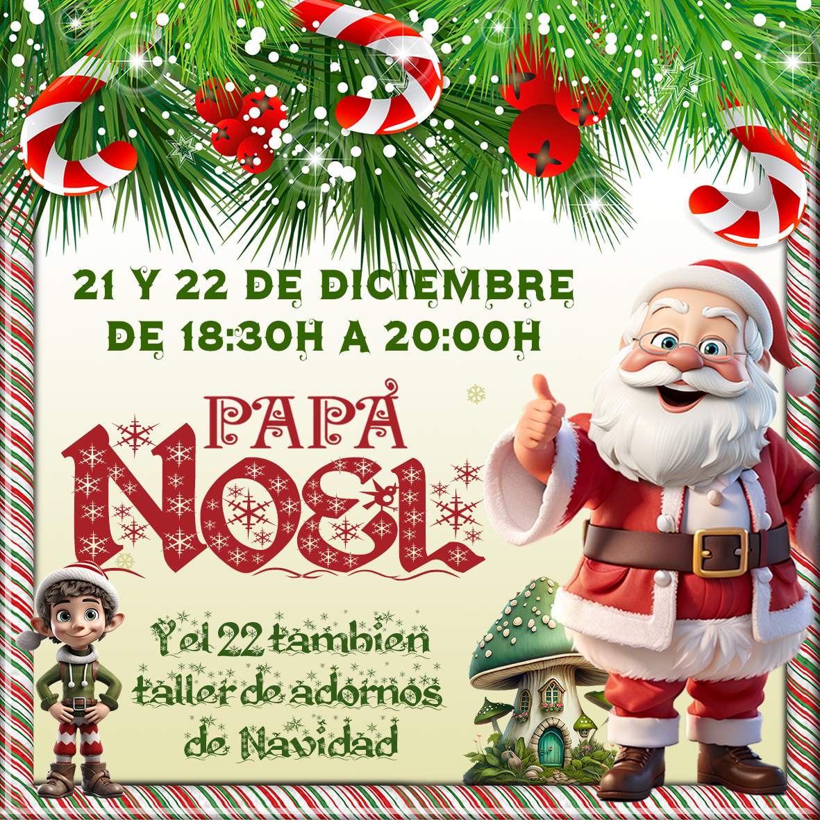 ¡Papá Noel llega a Puerta de Alicante!