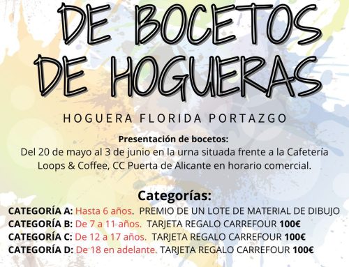 V Concurso de Bocetos de Hogueras en Puerta de Alicante