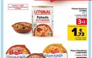 Folleto Carrefour 3x2 del 27 de octubre al 12 de noviembre