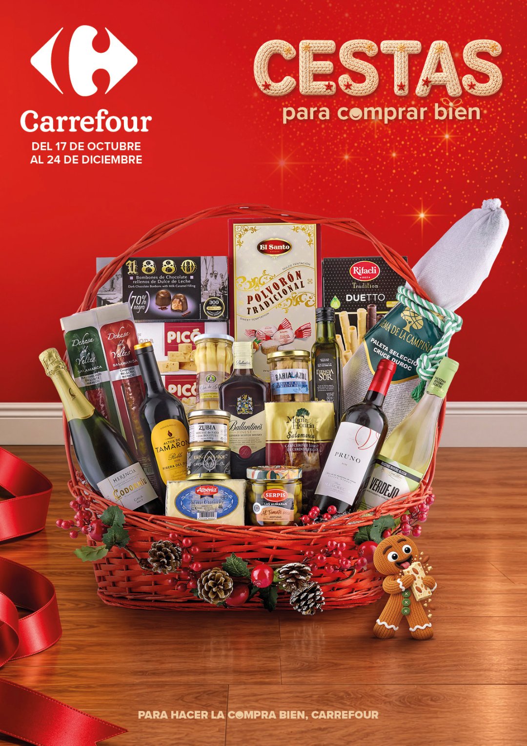 Folleto Carrefour Cestas de Navidad del 17 de octubre al 24 de diciembre
