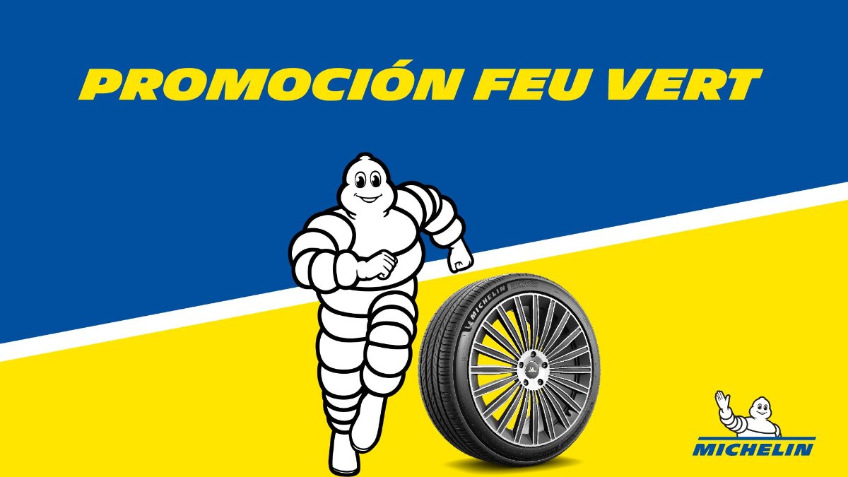 Neumáticos Michelin en Feu Vert: hasta 80 € de vuelta